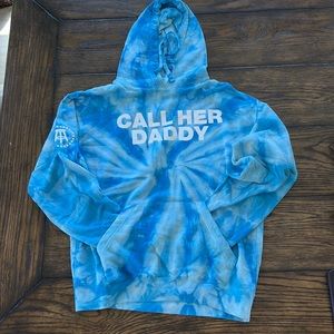 Tye-dye Call Her Daddy Sweatshirt